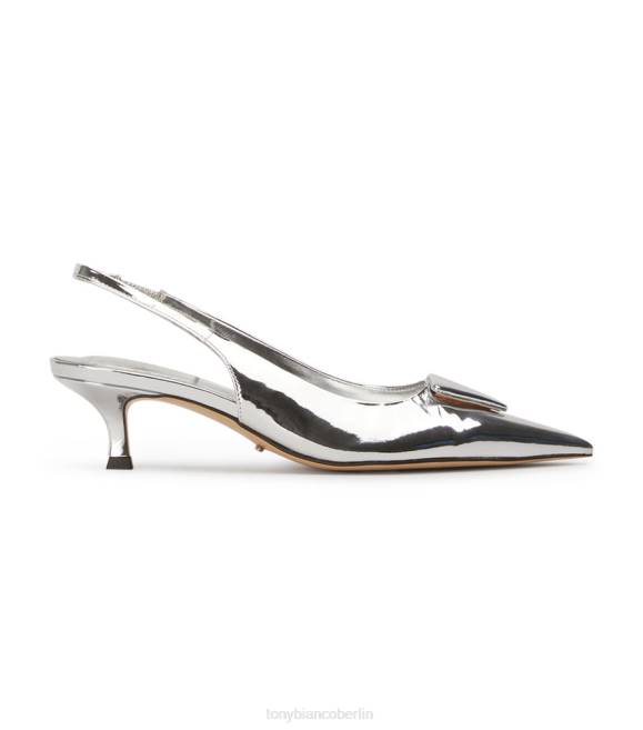 Pumps | de Tony Bianco Frauen Kimmy-Heels silberner Glanz 4624316